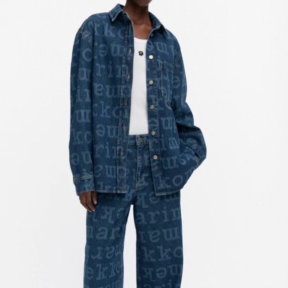 New With Tags Maridenim Vaihe Logo Shirt - Picture 2 of 3